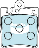 Bendix fékbetétkészlet, tárcsafék - DB1457 EURO+ - TothCarparts