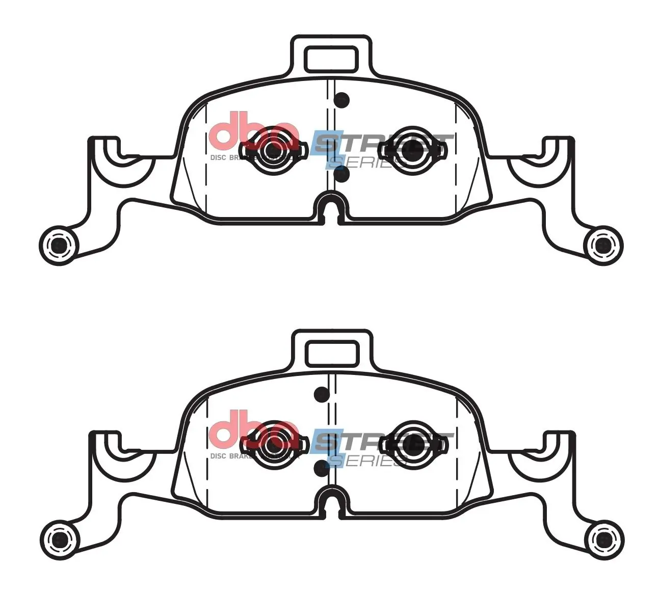 DBA Australia fékbetétkészlet, tárcsafék - DB15060SS - TothCarparts