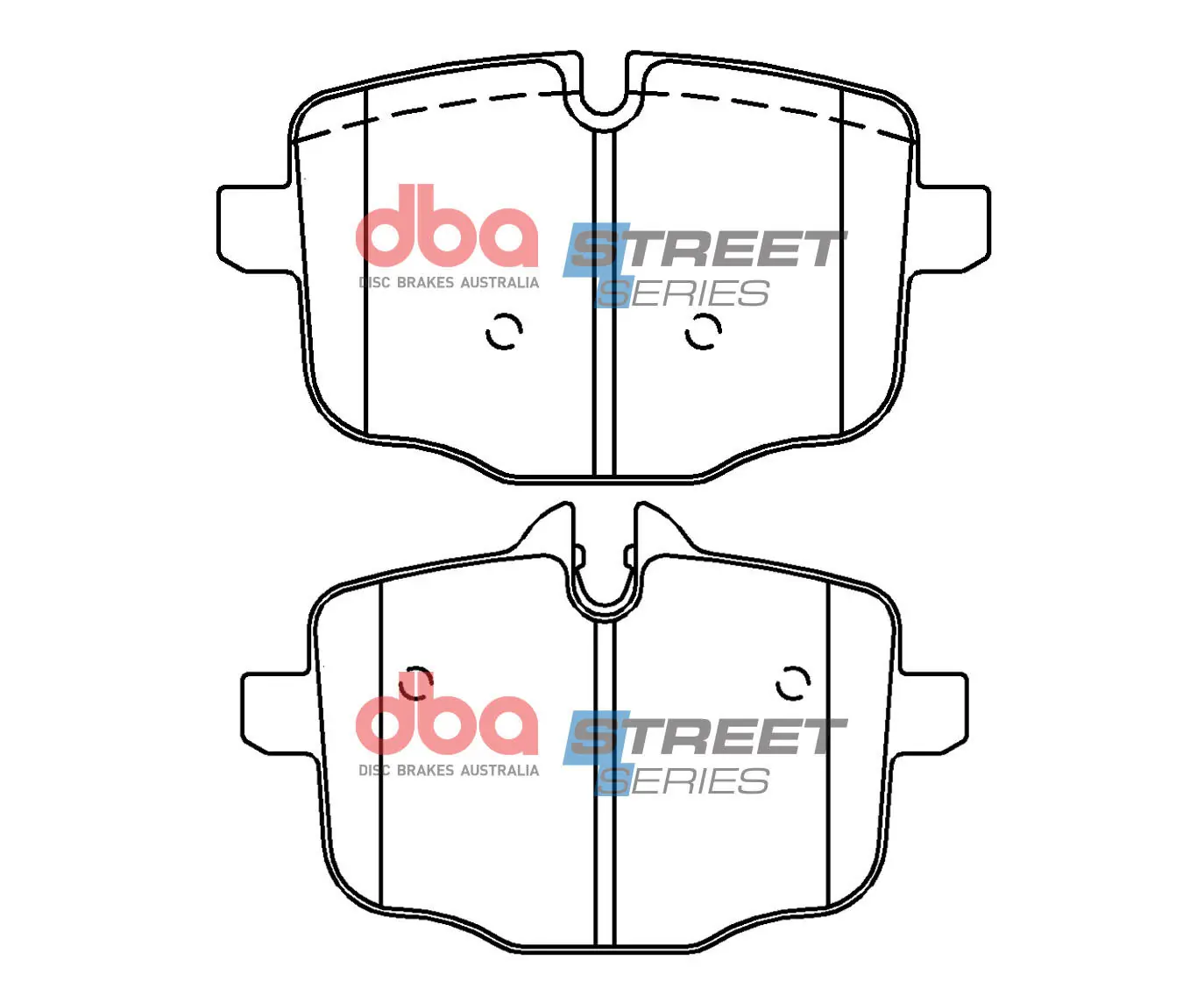 DBA Australia fékbetétkészlet, tárcsafék - DB15109SS - TothCarparts