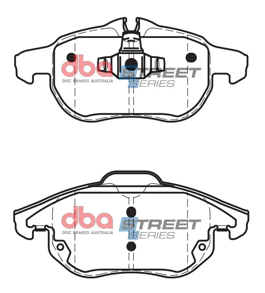 DBA Australia fékbetétkészlet, tárcsafék - DB1664SS - TothCarparts