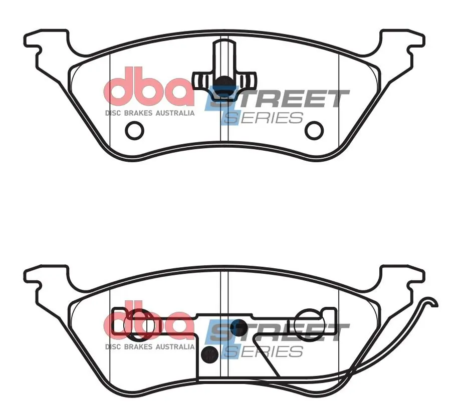 DBA Australia fékbetétkészlet, tárcsafék - DB1853SS - TothCarparts