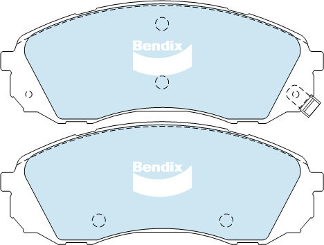 Bendix fékbetétkészlet, tárcsafék - DB1940 HD - TothCarparts