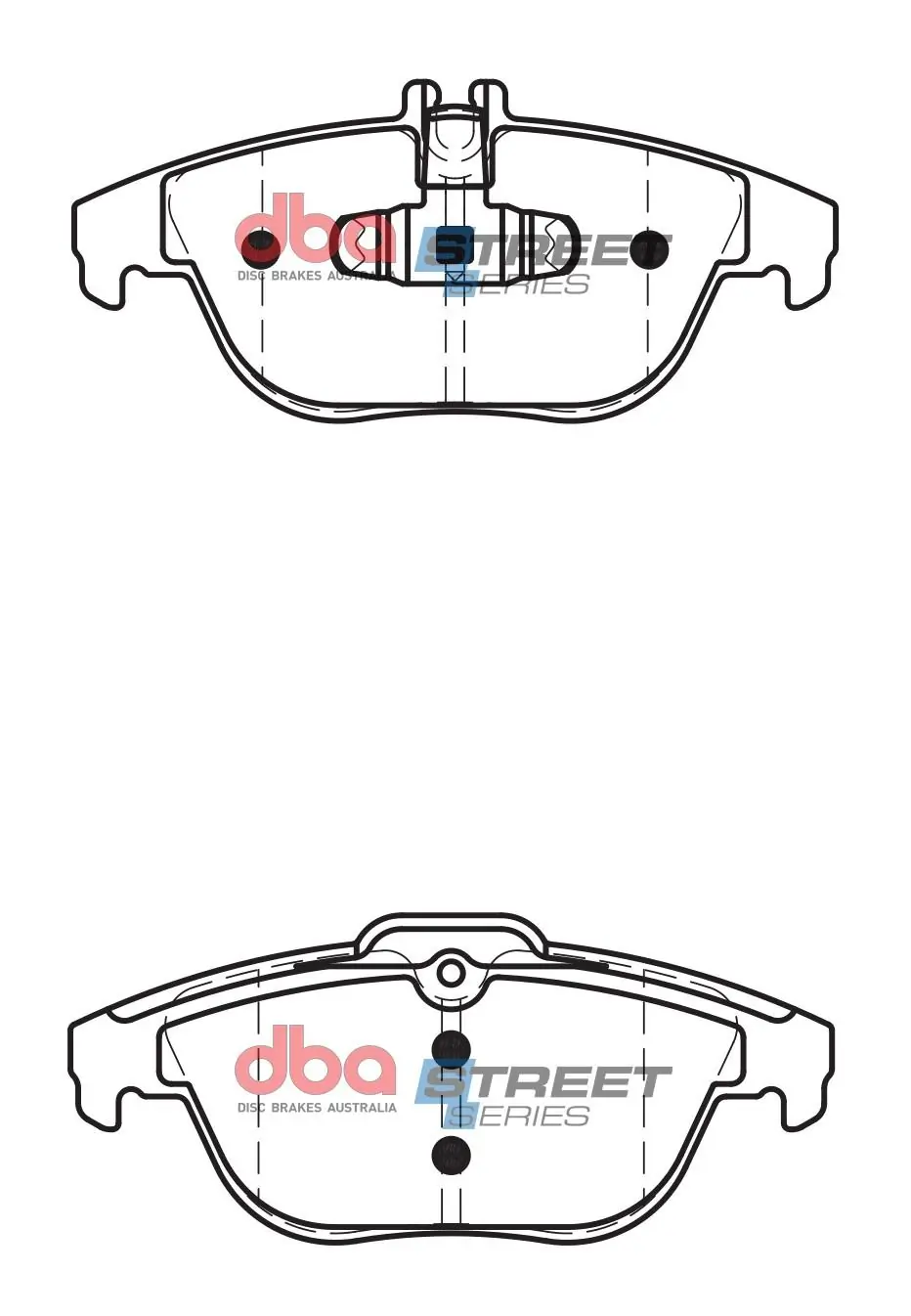 DBA Australia fékbetétkészlet, tárcsafék - DB2182SS - TothCarparts