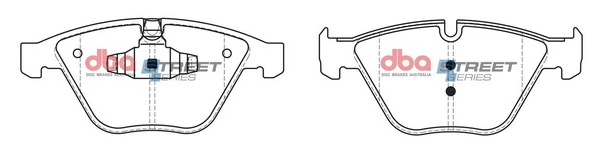 DBA Australia fékbetétkészlet, tárcsafék - DB2194SS - TothCarparts