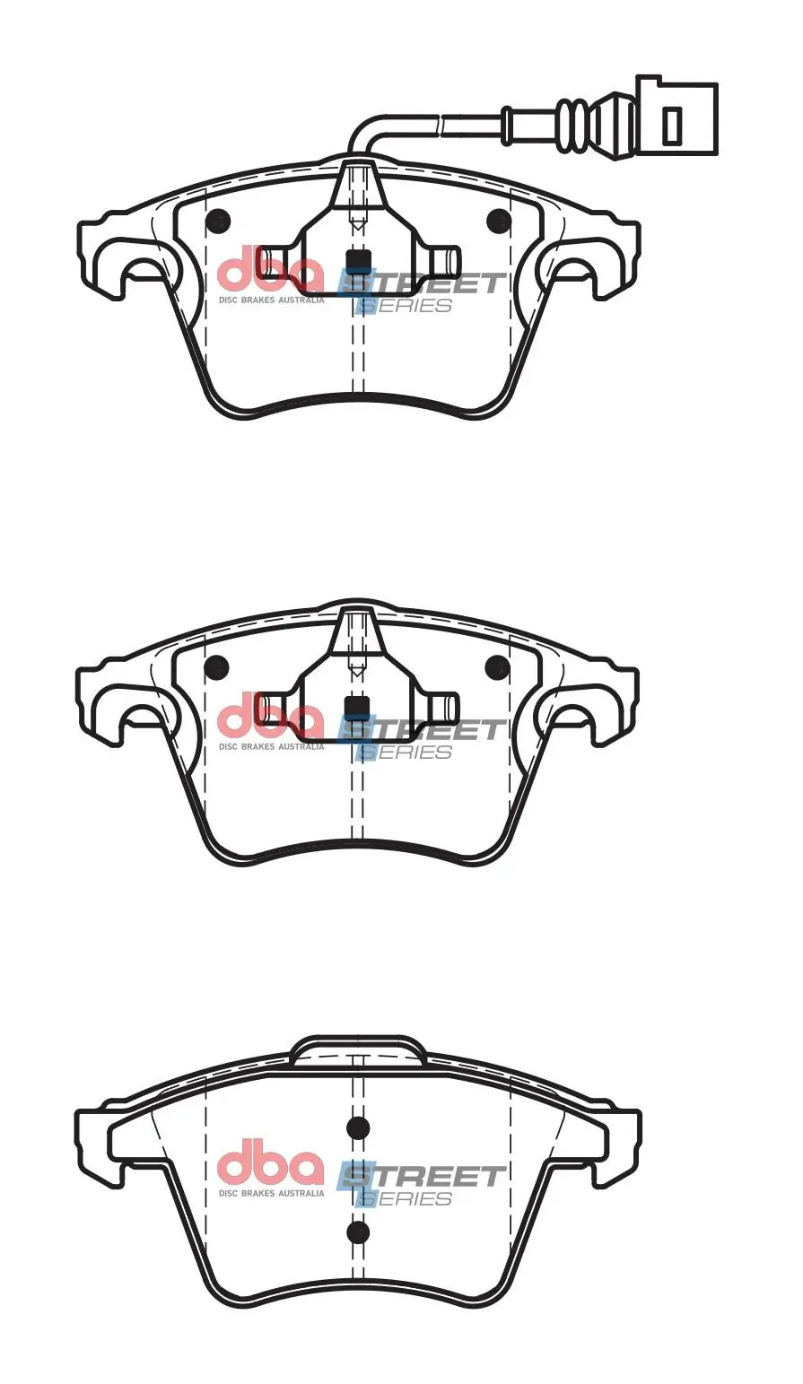 DBA Australia fékbetétkészlet, tárcsafék - DB2199SS - TothCarparts