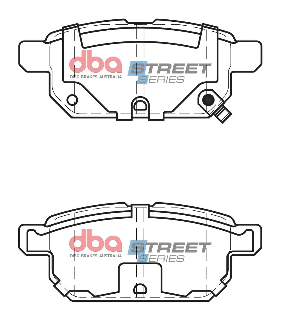 DBA Australia fékbetétkészlet, tárcsafék - DB2364SS - TothCarparts