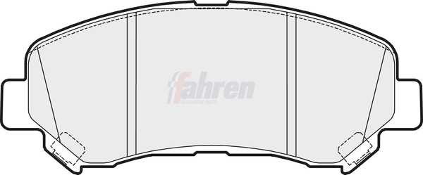 Fahren fékbetétkészlet, tárcsafék - FBP3146 - TothCarparts