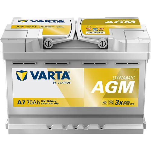 VARTA Indító akkumulátor - 570901076K262 - TothCarparts