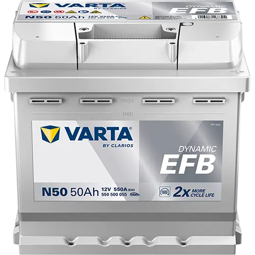 VARTA Indító akkumulátor - 550500055K262 - TothCarparts