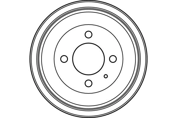 TRW fékdob - DB4260 - TothCarparts