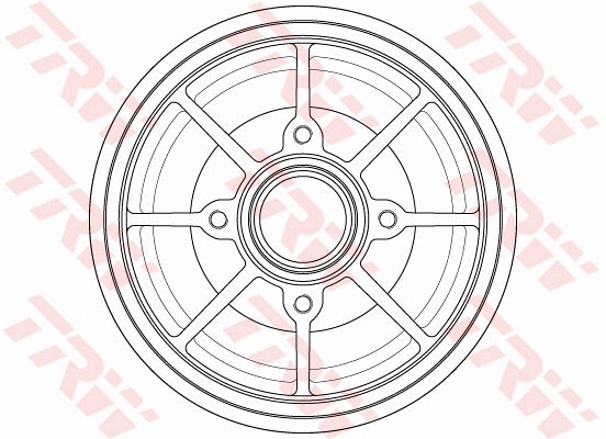 TRW fékdob - DB4546MR - TothCarparts