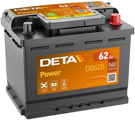 DETA Indító akkumulátor - DB620 - TothCarparts