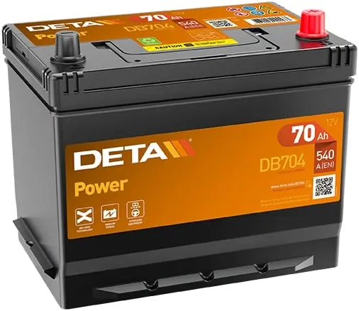 DETA Indító akkumulátor - DB704 - TothCarparts