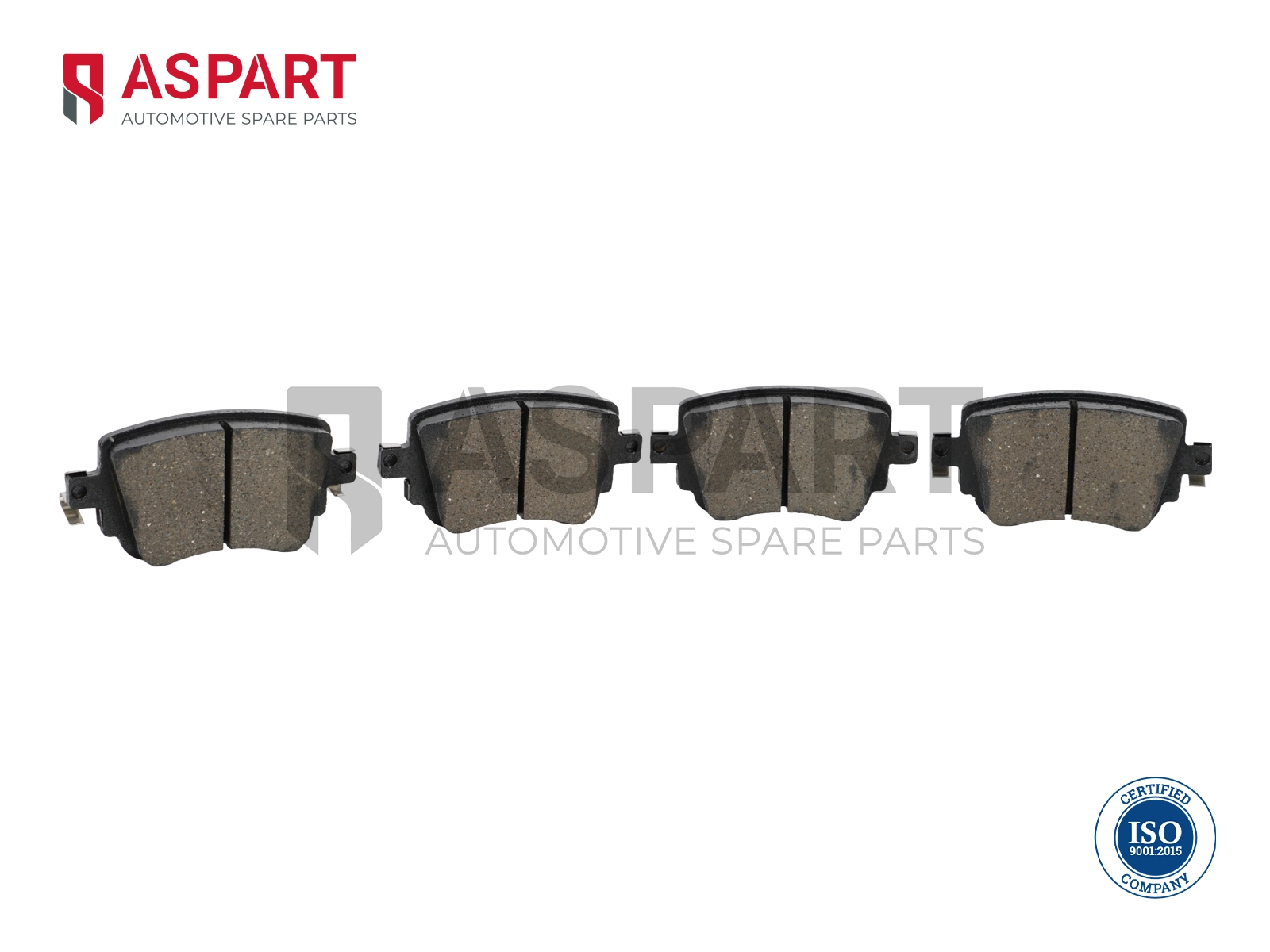 ASPART fékbetétkészlet, tárcsafék - 3BPA1156 - TothCarparts