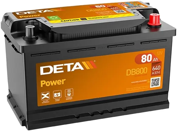 DETA Indító akkumulátor - DB800 - TothCarparts