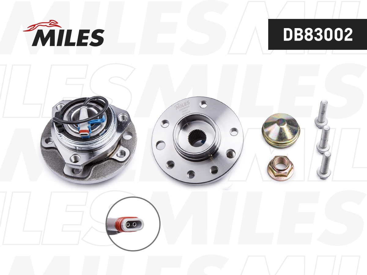 MILES kerékcsapágy készlet - DB83002 - TothCarparts