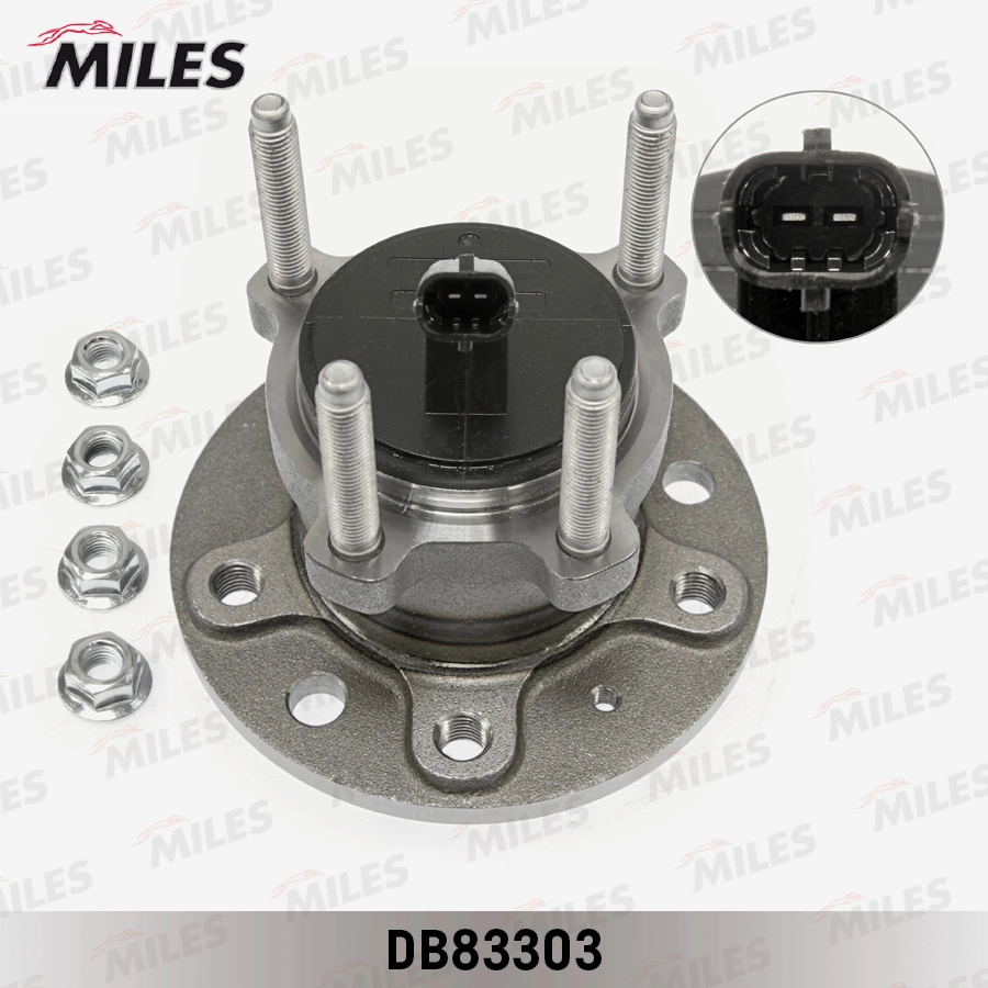 MILES kerékcsapágy készlet - DB83303 - TothCarparts