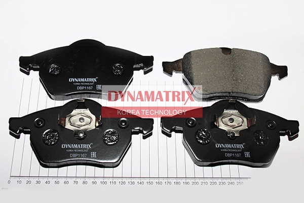 DYNAMATRIX fékbetétkészlet, tárcsafék - DBP1167 - TothCarparts