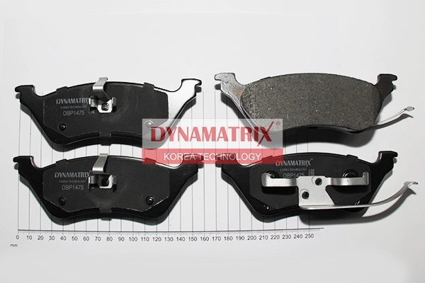 DYNAMATRIX fékbetétkészlet, tárcsafék - DBP1475 - TothCarparts