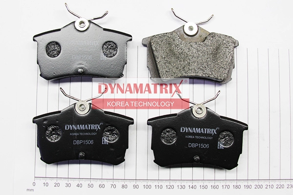 DYNAMATRIX fékbetétkészlet, tárcsafék - DBP1506 - TothCarparts