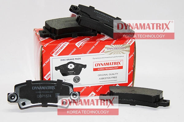 DYNAMATRIX fékbetétkészlet, tárcsafék - DBP1574 - TothCarparts