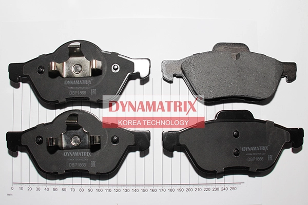 DYNAMATRIX fékbetétkészlet, tárcsafék - DBP1866 - TothCarparts