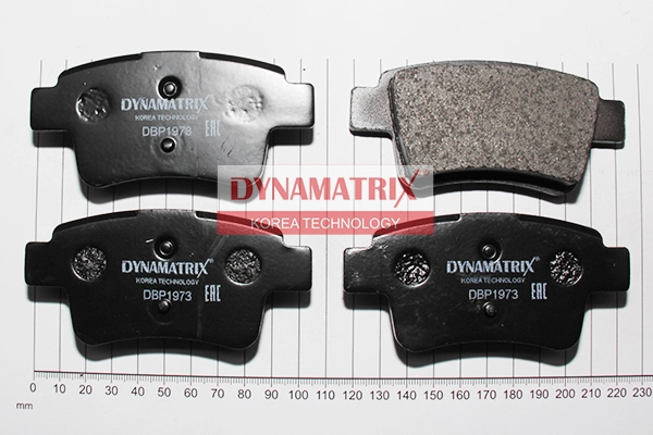 DYNAMATRIX fékbetétkészlet, tárcsafék - DBP1973 - TothCarparts