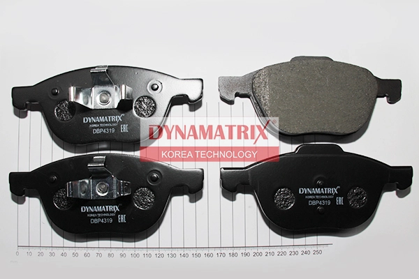 DYNAMATRIX fékbetétkészlet, tárcsafék - DBP4319 - TothCarparts