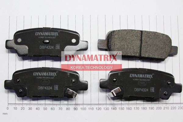 DYNAMATRIX fékbetétkészlet, tárcsafék - DBP4324 - TothCarparts