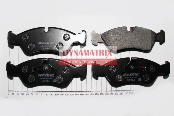 DYNAMATRIX fékbetétkészlet, tárcsafék - DBP584 - TothCarparts