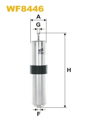 ANDEL Üzemanyagszűrő - ANF0444 - TothCarparts