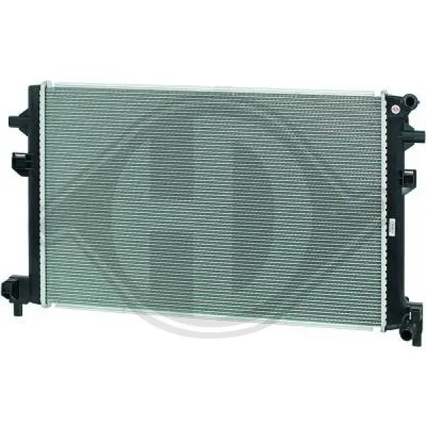 DIEDERICHS hűtő, motorhűtés - DCM3871 - TothCarparts