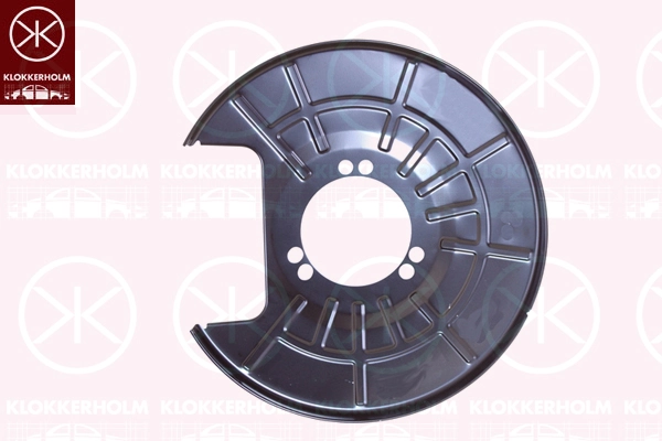 KLOKKERHOLM terelőlemez, féktárcsa - 5079877 - TothCarparts
