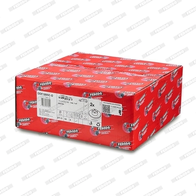 FERODO féktárcsa - DDF1895C-D - TothCarparts