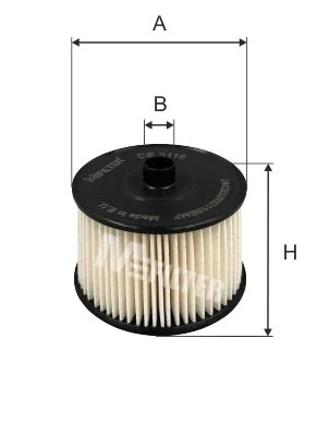 MFILTER Üzemanyagszűrő - DE 3116 - TothCarparts