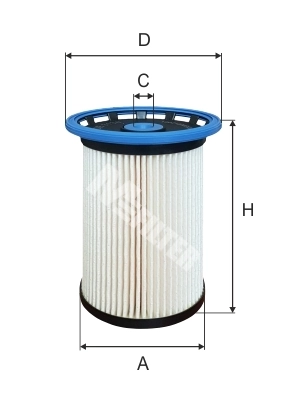 MFILTER Üzemanyagszűrő - DE 3138 - TothCarparts
