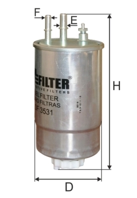 MFILTER Üzemanyagszűrő - DF 3531 - TothCarparts