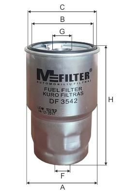 MFILTER Üzemanyagszűrő - DF 3542 - TothCarparts