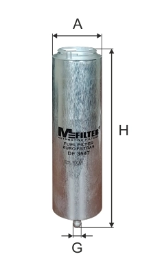 MFILTER Üzemanyagszűrő - DF 3547 - TothCarparts