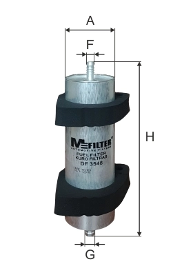 MFILTER Üzemanyagszűrő - DF 3548 - TothCarparts