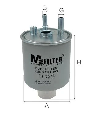 MFILTER Üzemanyagszűrő - DF 3576 - TothCarparts