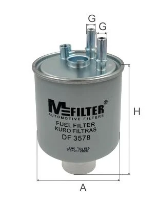 MFILTER Üzemanyagszűrő - DF 3578 - TothCarparts
