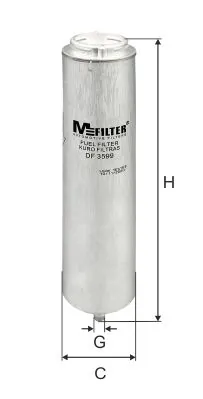 MFILTER Üzemanyagszűrő - DF 3599 - TothCarparts