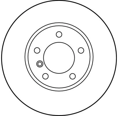 TRW féktárcsa - DF2769 - TothCarparts