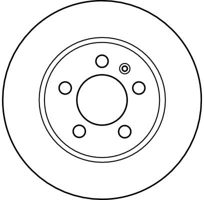 TRW féktárcsa - DF4065 - TothCarparts