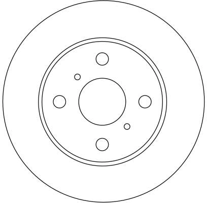 TRW féktárcsa - DF4112 - TothCarparts