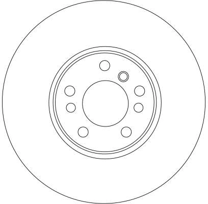 TRW féktárcsa - DF4187S - TothCarparts