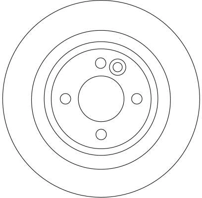 TRW féktárcsa - DF4197 - TothCarparts