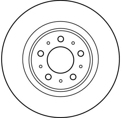 TRW féktárcsa - DF4233 - TothCarparts