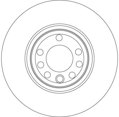 TRW féktárcsa - DF4266 - TothCarparts